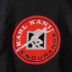 Vintage 90s Karl Kani Endurance Men’s Rap 2Pac 3D-Logo Heavyweight T Shirt (2XL)