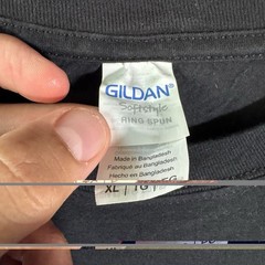 Gildan Softstyle T-Shirt Men’s Xl Black Ring Spun Preston Playz 100% Cotton