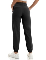 Women’s Joggers Yoga Pants with Pockets Running Sweatpants High Waisted Stret…