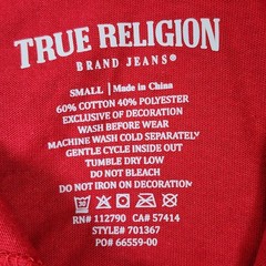 NWT True Religion Circular Hooded Tee Men’s Streetwear Y2K Logo Graphic Size S