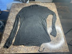 No, No, Yes! Leather Tailor Tokyo Shirt Gothic Rock Rave Sz 4 Large Rare