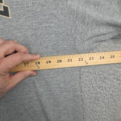 Jerzees Mens T Shirt XL Gray Purdue University Heathered Collegiate Sports Fan