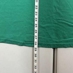 Vintage 90s Fruit of the Loom Selvedge Pocket T Shirt Men’s Size Large Green