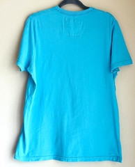 Y2K Hollister HCO Malibu Blue Tee Shirt Adult Size XL Distressed Standout Logo