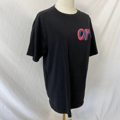 Odd Future black shirt pink blue donut logo size large music rapper