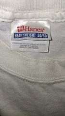 Vintage Hanes Heavyweight 50/50 Graphic T-Shirt Single Stitch Made In USA Size L
