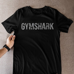 Gymshark Inspired Cracked T-Shirt – Distressed Gym Tee Unisex