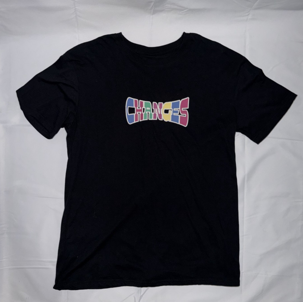 PacSun PAC Cares Changes Tee Men’s Large Soft Black (NEW WITHOUT TAGS)