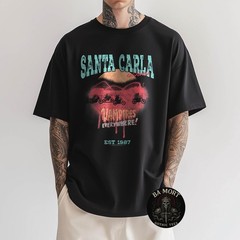The Lost Boys Santa Carla Tourist Postcard Horror Movie T-Shirt