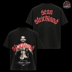 Sean Strickland “Shadow Realm” Vintage MMA T Shirt Heavyweight Graphic Tee, Shad