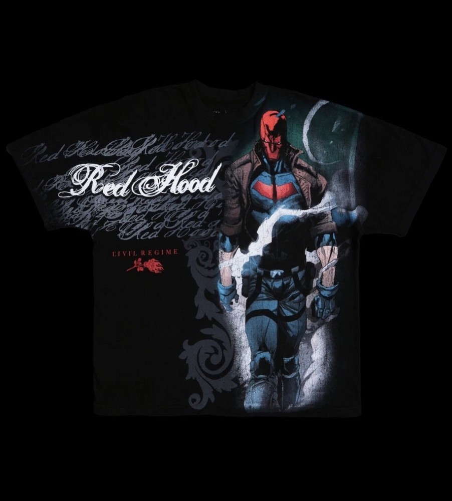 Civil Regime Red Hood Gotham’s Reflection American Classic Oversized XL