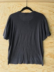 Kenneth Cole Black V Neck Shirt Size Large