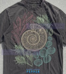Vintage Seashell Ammonite Marine Life Comfort Tee