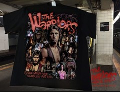 THE WARRIORS MOVIE ON A SHAKA HEAVYWEIGHT GARMET DYED T SHIRT