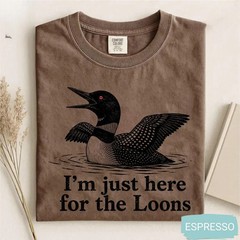 Funny Loon Bird Lover Graphic Comfort Tee