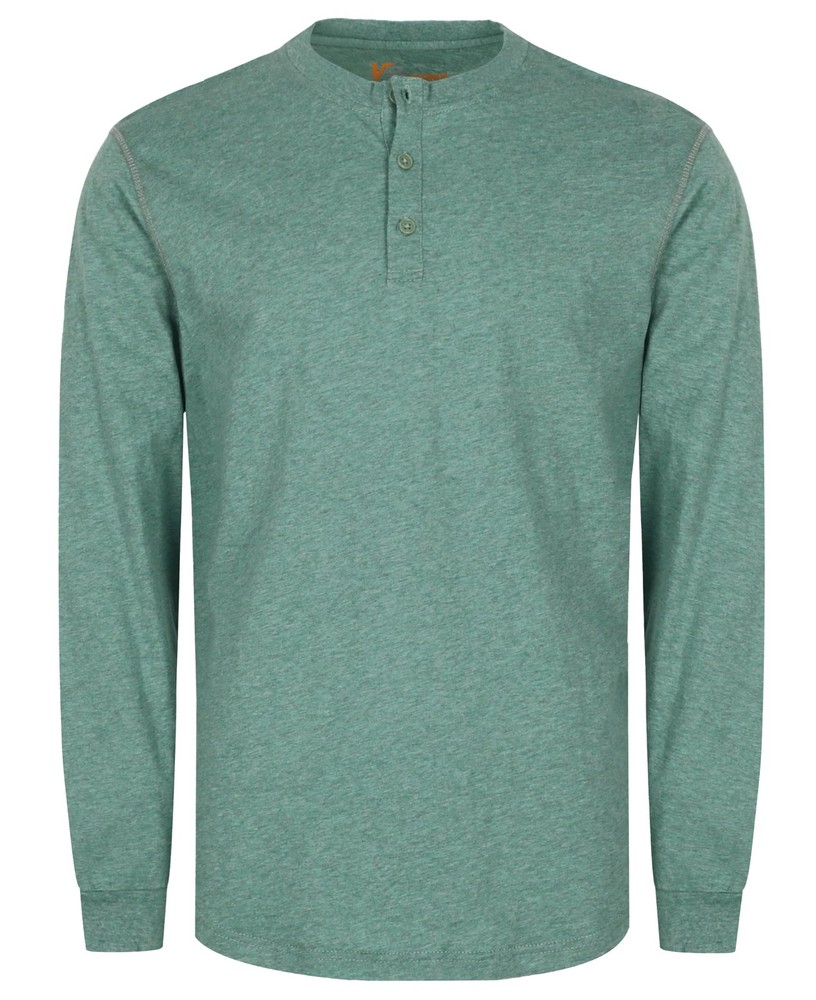FR Shirts 4oz Flame Resistant Henley 100 Cotton Pre-Washed Fire Retardant