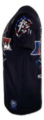 AMERICAN FIGHTER Men’s T-Shirt SILVER LAKE PATRIOT Athletic Biker MMA S-4XL