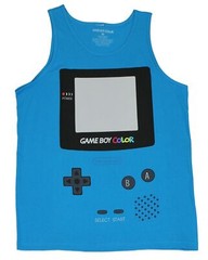 Game Boy Color Mens Tank Top – Giant Allover Gameboy Color Image