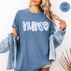 Nurse Comfort Tee Shirt Soft RN Medical Gift Crew