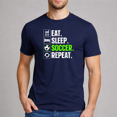 Soccer Shirt Funny Sarcastic Soccer Routine Art Graphic Men Boys Sport Fan