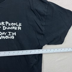 Delta Pro Weight Graphic Tee Mens XL Black Sarcastic Quote Short Sleeve Shirt
