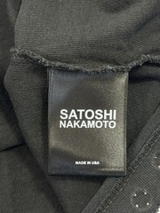 Satoshi Nakamoto – Satoshi Send Me STKULL Rhinestone OS T-Shirt Size: XL