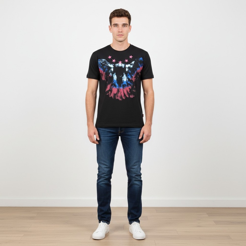 Research & Development T-shirt Men 2XL Eagle Red, White & Blue Patriotic America