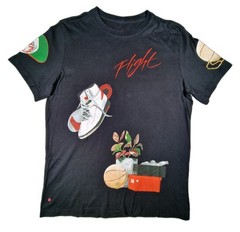 Nike Jordan Artist Series Jacob Rochester Flight World Tour T Shirt Mens Large