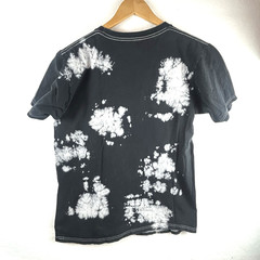 AC DC Black & White Acid Wash T-Shirt 2023 Perryscope Production Size M Cotton