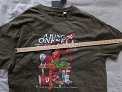 AKOO Men’s 4XL Olive Graphic T-Shirt NWT Big & Tall 100% Cotton Crew Neck Tee
