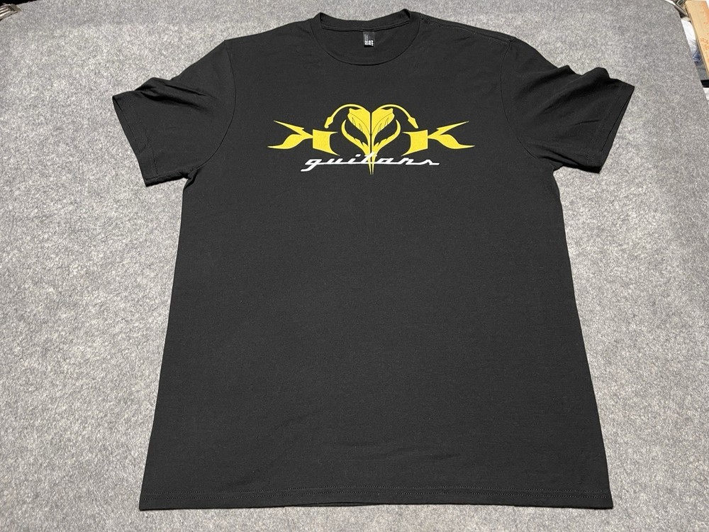 Black Stingers Up KBK Guitars Custom Shirt District Large Texas Guitar Company