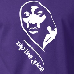 Tupac Shakur Spit the Juice T-Shirt Old School Hip Hop Rap on S-6XL Tee