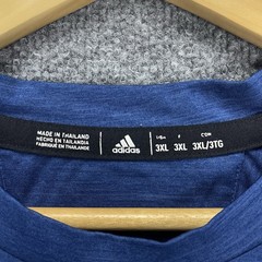 Adidas NHL T Shirt Men’s 3XL Blue Climalite Vented Athletic Crew Neck Tee Hockey