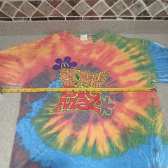 McDonald’s Get Back With Big Mac Tie Dye Shirt L Vtg 90’s