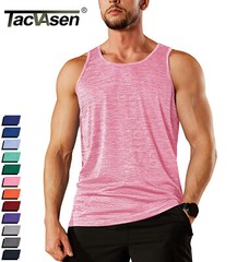 Men’s Tank Tops Quick Dry Workout Sleeveless Summer Athletic Gym Muscle T-Shirts