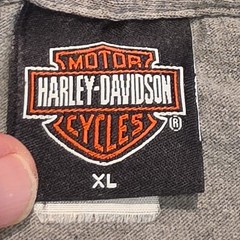 Vtg Harley Davidson T-Shirt Sz XL Gray CADIZ SPAIN HD 2-sided SS 2001 Holoubek