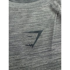 Gymshark Mens Green Graphic Workout Shirt Size Large