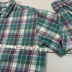 Vintage Levi’s Silver Tab Flannel Shirt Men’s Size Large Button Up Long Sleeve