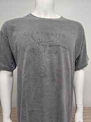 Clearwater Jazz Holiday 20th anniversary commemorative t-shirt in gray Size L