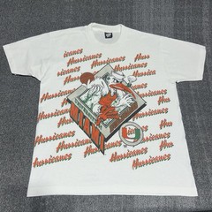 Vintage Miami Hurricanes Basketball Breakthrough T-Shirt Mens XL 90s NCAA