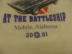 Mopar rare t shirt Mopars at the Battleship 2001 Size: XL – read & see all