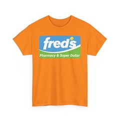 Fred’s Pharmacy & Super Dollar Blue Green Retro Logo T-Shirt