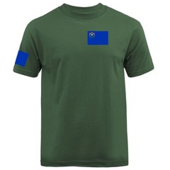 State of Nevada Flag Crest Graphic T-shirt