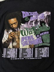Wiz Khalifa Tour T-shirt Rae Sremmurd 2018 Tour Tee – M