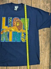 RARE Vtg New NOS Walt Disney World The Lion King Simba T Shirt 90s/Y2K Graphic