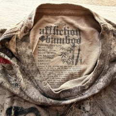 Affliction Bamboo Series Angel AOP Shirt, Size Medium