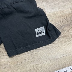 Quiksilver Men’s Black California Graphic Logo Crew Neck Tee 2XL Double-Sided