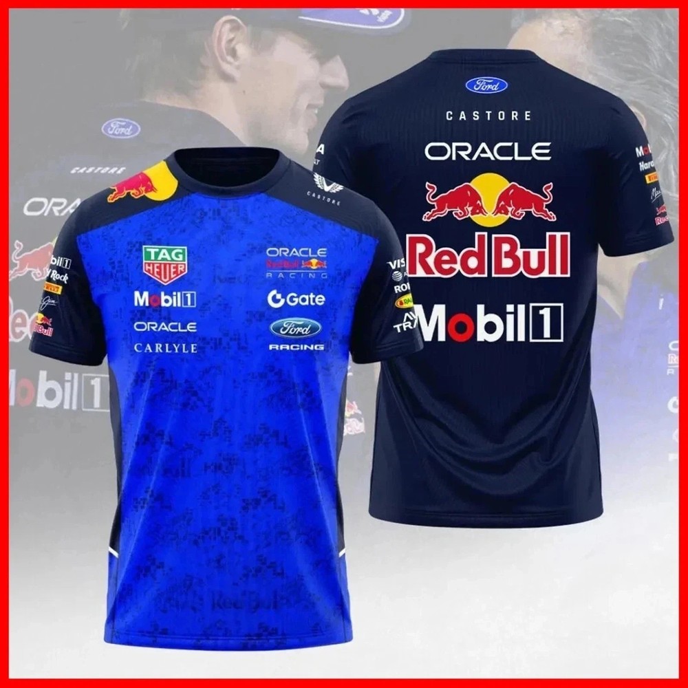 Red Bull Formula F1 Racing Team 2026 3D T-Shirt