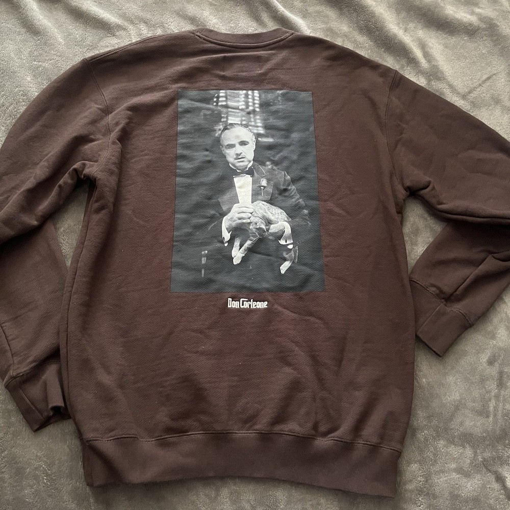 The Godfather x Shoe Palace Sweatshirt Crewneck Men’s L Pullover “Don Corleone”
