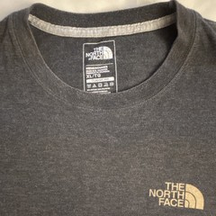 The North Face Men’s XL/TG Big & Tall Gray Graphic Logo T-Shirt Classic Fit